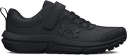 Bps Assert 10 Ac Ufm Syn boys Velcro Shoes - Black / Black / Black