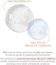 15% Niacinamide Purity Serum - 15% Niacinamide included, Overall skintone and texture improvement, Pore care, Serum control with Zinc. Vegan formula, Korean skincare