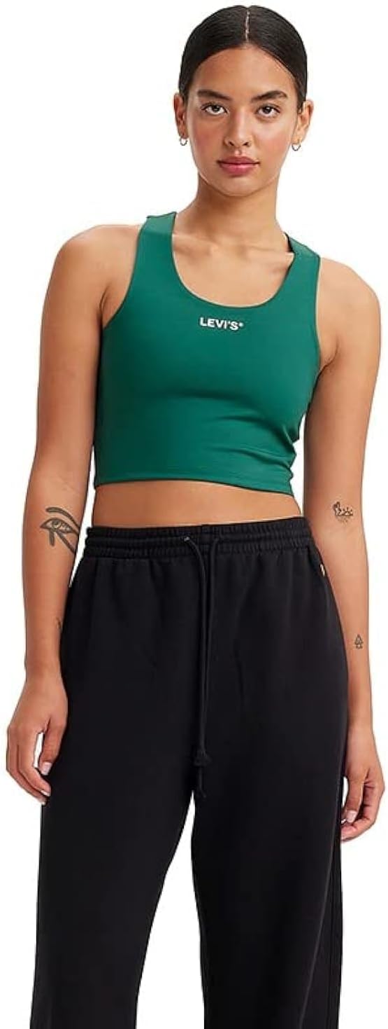 Womens Graphic Racer Half Tank T-Shirt