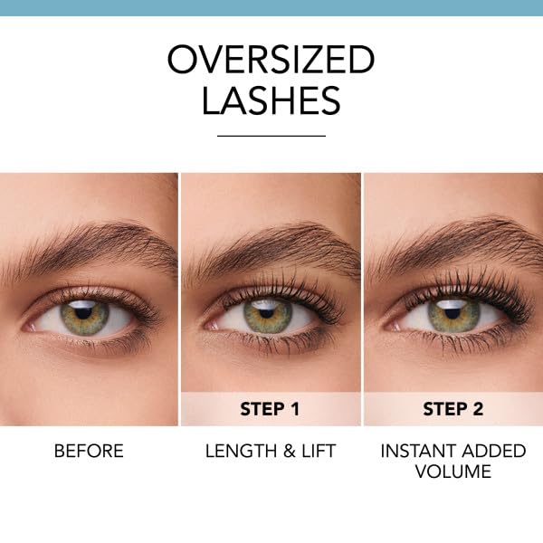 Bourjois Twist Up The Volume Mascara – Ultra Black, Lengthens, Adds Volume, Clump-free, 8ml (0.3oz)