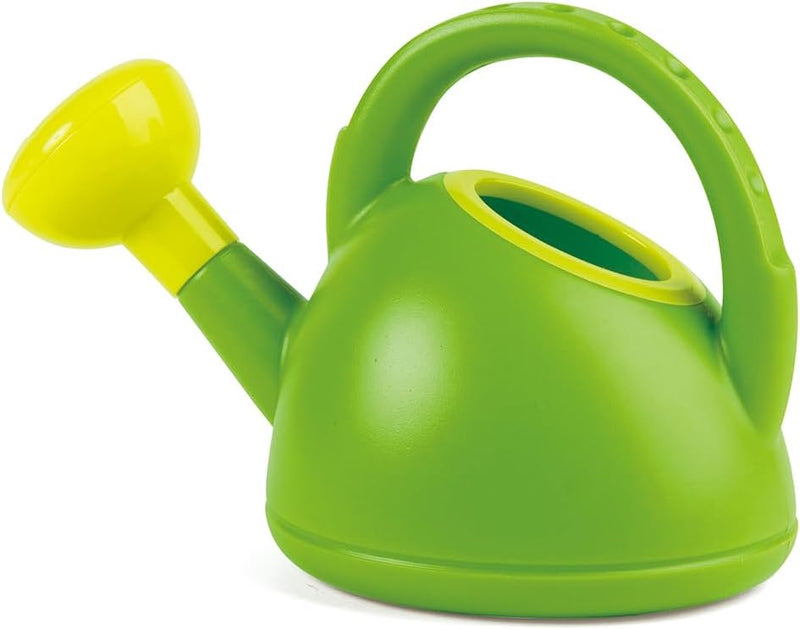 Hape Watering Can Sand & Beach Toy Red Easy-to-Tote Gardening Tool for Kids Durable, Non-Toxic Toy for Outdoor and Beach Play Ages 2+ - Watering Can Green