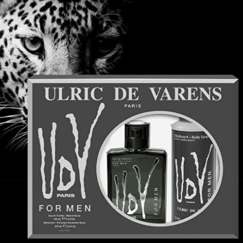 ULRIC DE VARENS FOR MEN EDT 100ML + 200ML