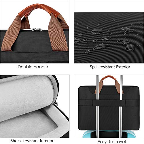 Lacdo 11.6-16 inch Laptop Computer Notebook Ultrabook Macbook Shoulder Messenger Bag Sleeve