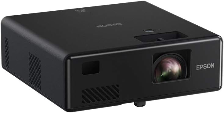 Epson EF-11 3LCD, Full HD, Laser, 1,000 Lumens, 150 Inch Display, Wi-Fi, Portable Projector - Black - EF-11 Full HD Portable Projector