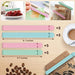 XC 20Pcs Food Bag Clips Plastic Storage Bags Sealing Clips Freezer Bag Clips for Kitchen Snacks Foods Bag Clips for Camping ,Outing, Hiking(5.4 Inches and 4.1 Inches)