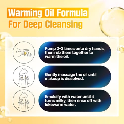 numbuzin No.5 Cleansing Oil | Glutathione Vitamin Facial Spa Cleanser | Makeup Removing Facial Cleanser | Glutathione, Vitamin C, Niacinamide | Aromatherapy, Dullness, Uneven Skin Tone | 6.76 fl oz