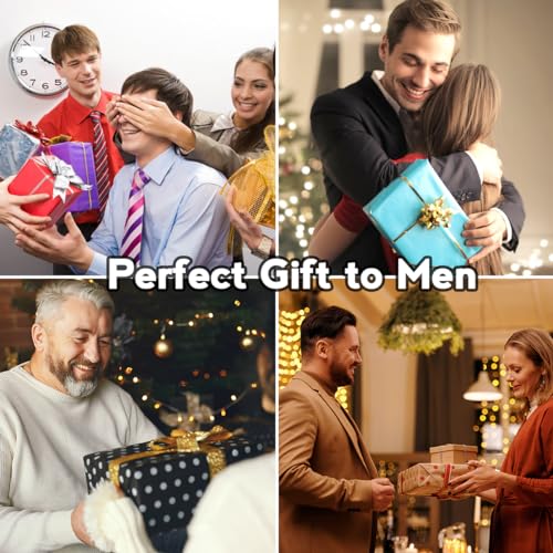 SPAHER Men Leather Handbags Shoulder Bags Messenger Business Bag Crossbody Satchel Sling Waterproof Travel Bag Daily Man Bag Gift with Adjustable Shoulder Strap for Ipad 9.7 Inch
