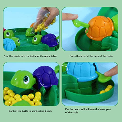 Keenso Hungry Turtle Board Game,Intense Game of Quick Reflexes, Family Board Games for Kids,Adults