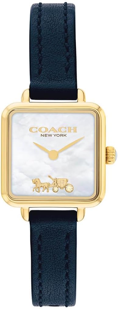 CASS Women Watch, Analog - WHITE MOTHER OF PEARL / NAVY