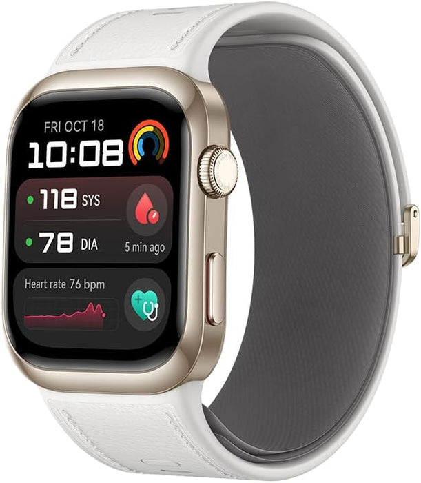 HUAWEI WATCH D2 Smartwatch, 1.82" AMOLED Touch display, Blood Pressure Monitoring, Slim Design, Bluetooth Calling, Compatible with iOS Android, 6 months HUAWEI care+, Gold