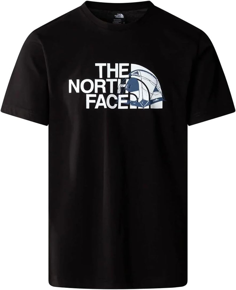 Mens GRAPHIC HALF DOME Classic - TNF Black