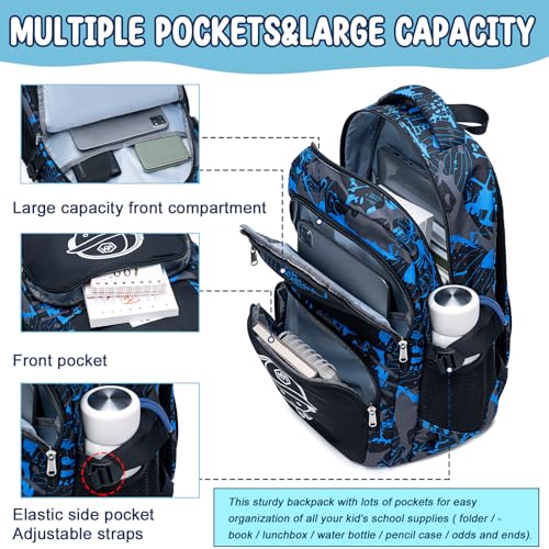 Bluboon boys 0226 Kids Backpack