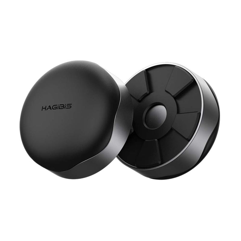 Hagibis Laptop Cooling Pad, Ergonomic Laptop Stand Small Invisible Cooler Ball Portable Magnetic Foot Heat for MacBook Pro Computer (Grey)