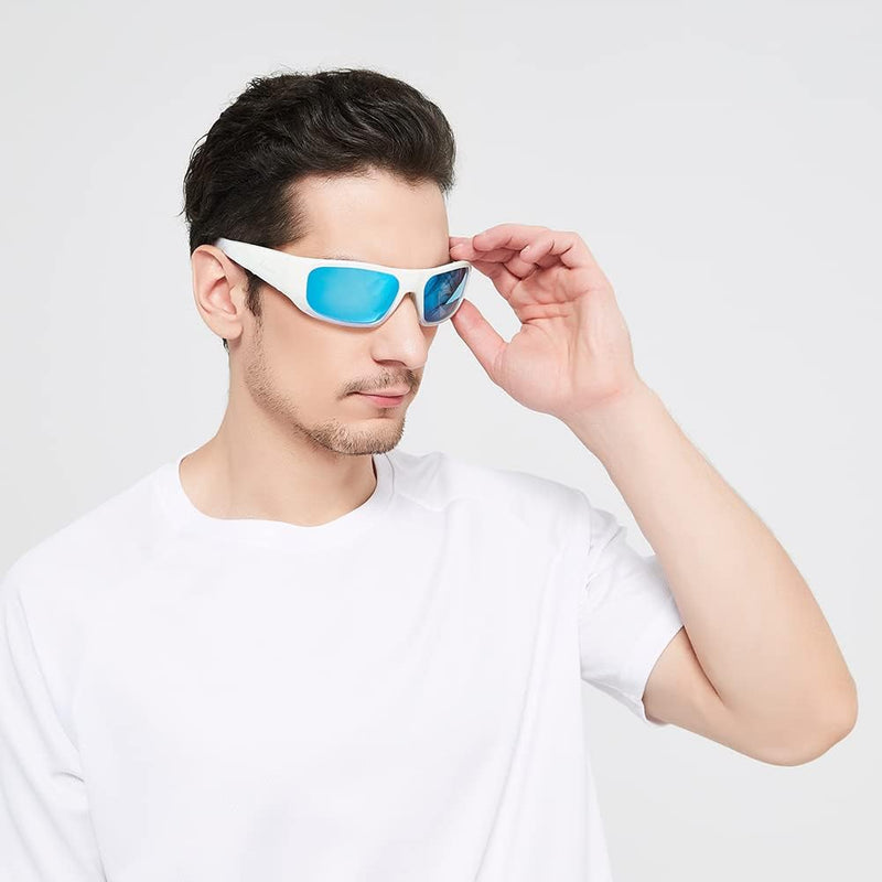 OhO sunshine Smart Glasses Unisex,Polarized Sunglasses with Bluetooth Speaker,Athletic/Outdoor UV Protection and Voice Control