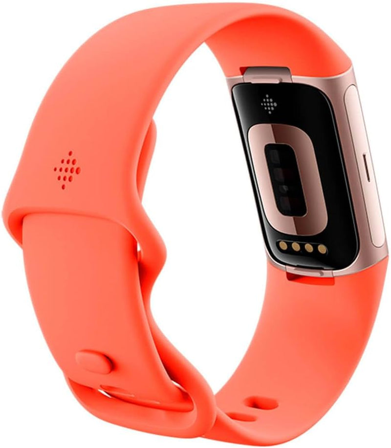 Fitbit Google Charge 6 Activity Tracker Includes a 6 Month Premium Membership, 7 Days Battery Life, Google Wallet and Google Maps, Obsidian/Aluminium Black