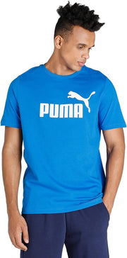 PUMA mens ESS Logo Tee T-Shirt (pack of 1) - Puma Royal