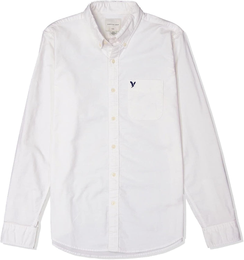 American Eagle Men's Slim Fit Oxford Button-Up Shirt