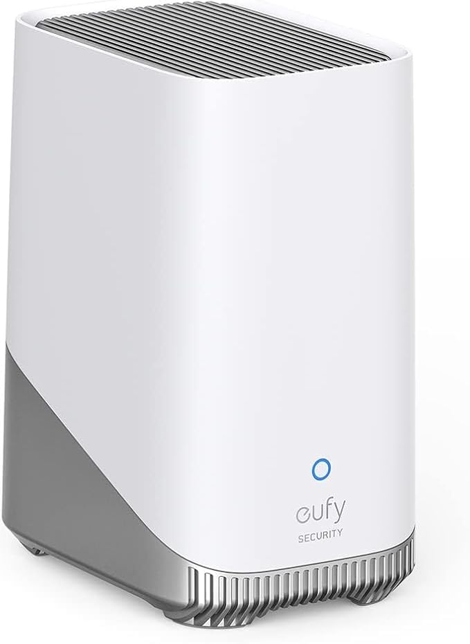 eufy Security S220 SoloCam Solar Security Camera Outdoor Wireless, Continuous Power, 2K Resolution Home Security Camera, 2.4 GHz Wi-Fi, No Monthly Fee, with HomeBase 3 Compatible (2-pack)