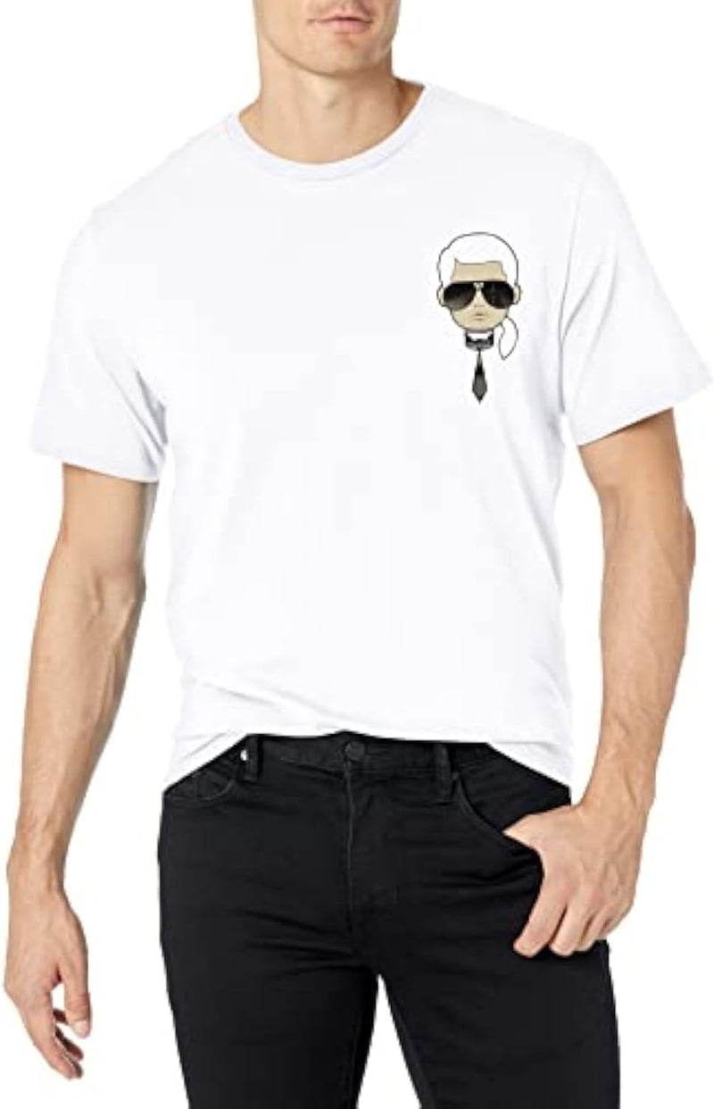 KARL LAGERFELD mens Classic Karl Caharacter T-shirt T-Shirt