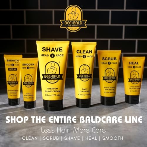 Bee Bald Heal Post-Shave Healing Balm, 2 fl. oz.
