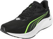 Electrify Nitro 4 mens Road Running Shoe - Puma Black Yellow Alert Feather Gray