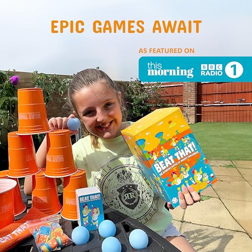 Gutter Games Beat That! - The Bonkers Battle of Wacky Challenges [Family Party for Kids & Adults], Multi-colored