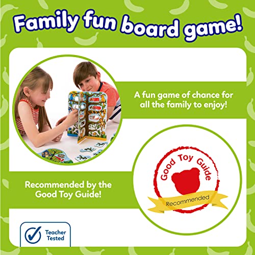 Orchard Toys Cheeky Monkeys Game, A Fun Game Of Chance, Family Game, Perfect For Kids Age 4-8, Educational Game Toy, Family Game