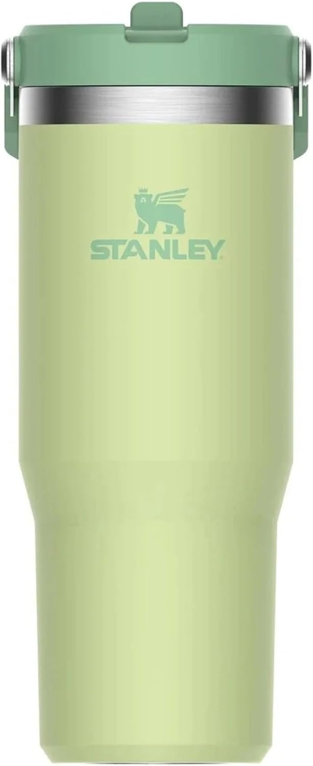 Stanley IceFlow Stainless Steel Tumbler with Straw - Vacuum Insulated Water Bottle for Home, Office or Car - Reusable Cup with Straw Leakproof Flip - Cold for 12 Hours or Iced for 2 Days