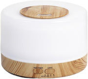 SKY-TOUCH Essential Oil Aroma Diffuser 700ml, Upgraded Aromatherapy Diffuser with 4 Timer and 7 Color Lights, Cool Mist Humidifier with Auto Shut-off Function, Diffuser for Home Bedroom Office - Essential Oil Diffuser