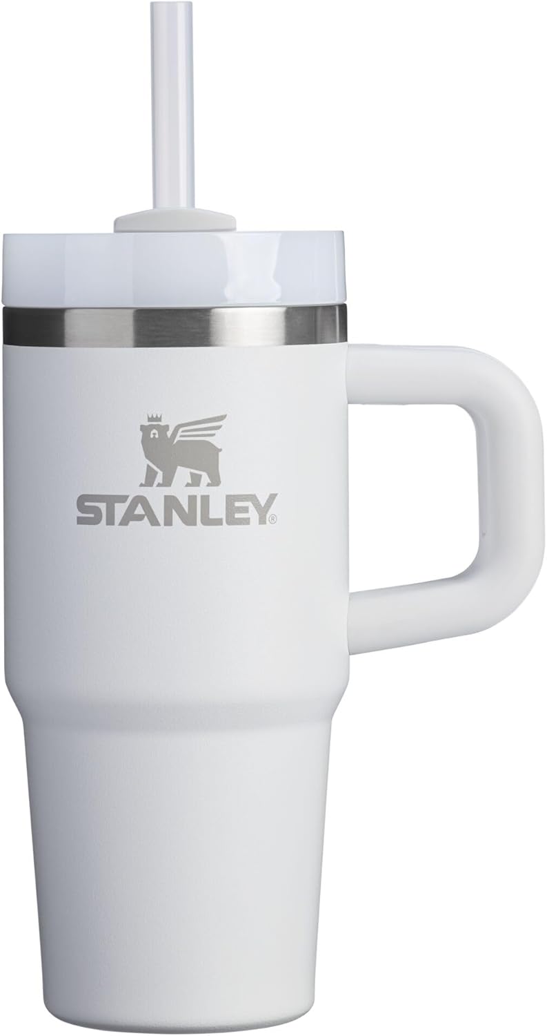 Stanley Quencher H2.0 Tumbler with Handle & Straw 30 oz | Twist On 3-Way Lid | Cupholder Compatible for Travel | Insulated Stainless Steel Cup | BPA-Free | Cherry Blossom