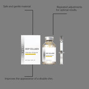 Deep Collagen Silk Peptide Ampoule Serum Set, Korean Anti-Aging Facial Essence for Glass Skin, Niacinamide & Hyaluronic Acid, Anti-Wrinkles Hydration, Lightweight Essence for Radiant Glow