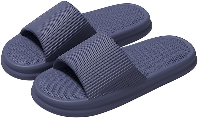 JIJIe Slippers for Men & Women, Soft Lightweight EVA Non-Slip, Perfect for Indoor, Bathroom, and Beach Use