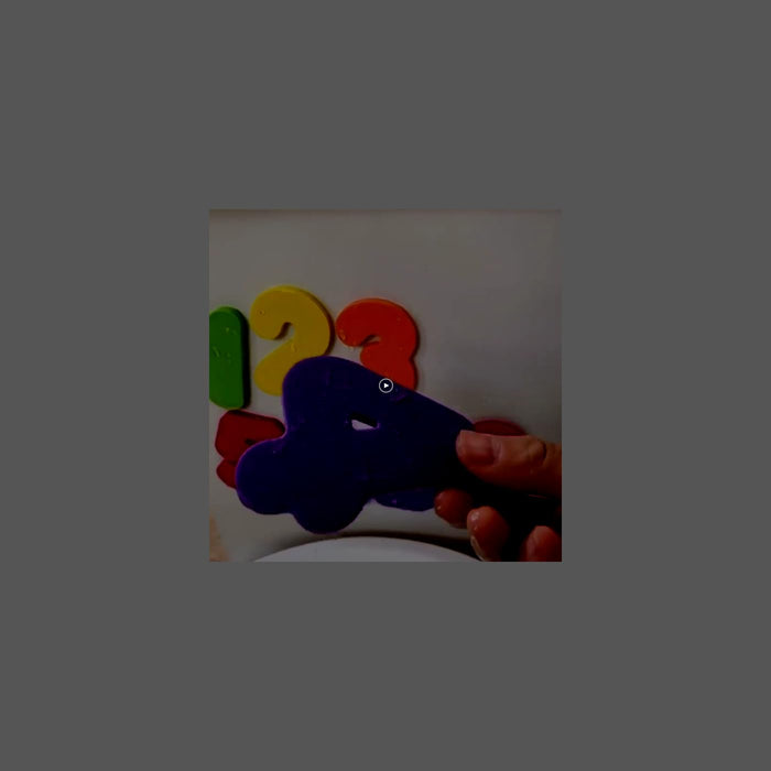 KASTWAVE Bath Toys Organizer + 36 Soft Foam ABC 123 Letters & Numbers Bathroom Alphabet Baby Toys for Early Learning Foam Letters and Quick Dry Storage Net Bag