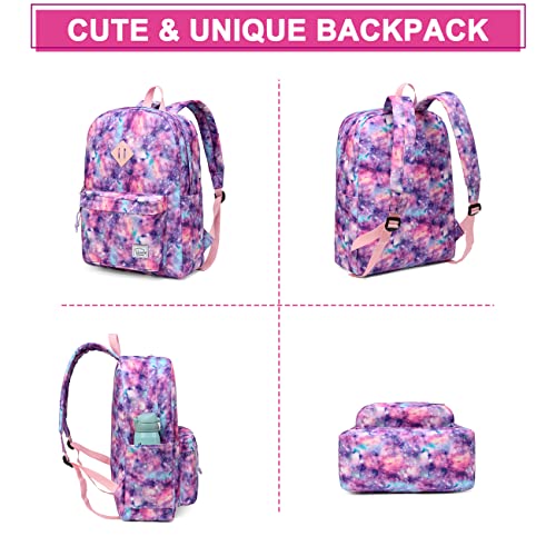 VASCHY Backpack for Women Men,Lightweight School Bag Water Repellent Children Boy Leisure for Girl Teenagers College Business Travel