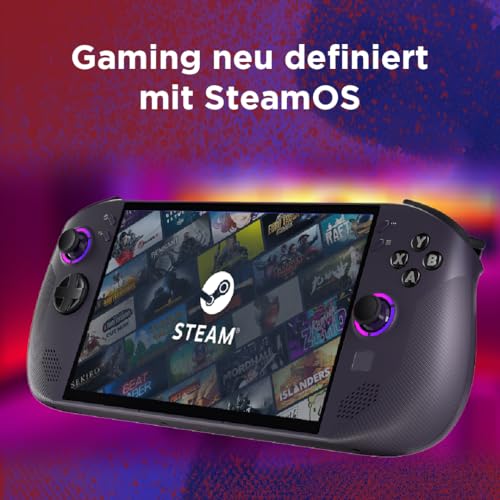 Lenovo Legion Go S Gaming Console | 8 Inch WUXGA Display | AMD Ryzen Z2 Go | 16GB RAM | 1TB SSD | AMD Radeon Graphics | SteamOS | Nebula Nocturne Black