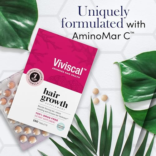 Viviscal Hair growth supplement for women, 60 Count, 1 Month Supply