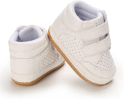 E-FAK Baby Shoes Boys Girls Infant Sneakers Non-Slip Rubber Sole Toddler Crib First Walker Shoes