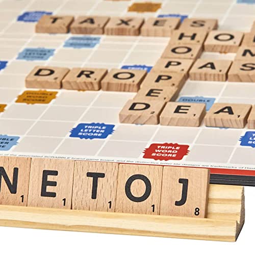 Scrabble Board Game, Classic Word Game for Kids Ages 8 and Up, Fun Family Game for 2-4 Players, The Classic Crossword Game