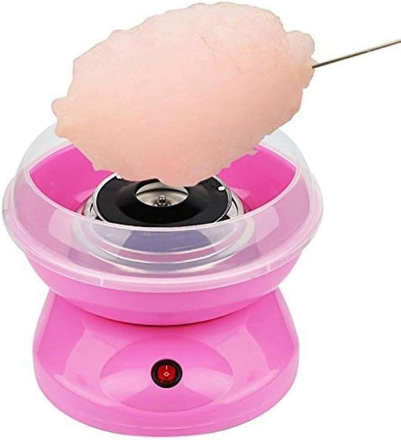 450W Mini Cotton Candy Machine Electric Sugar Floss Maker for Kids, Portable Cotton Candy Maker for Home, Works with Granulated Sugar & Hard Candies, Perfect for Birthday Parties & Events