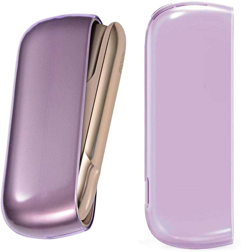 jbTec Protective Case Compatible with IQOS 3.0 / Duo - Case Accessory Case Cover Shell E-Cigarette Bag Colour: Pink Transparent