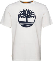 Mens TFO SS Tree Logo Non-Ringer Tee SHIRT - White
