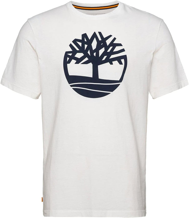 Mens TFO SS Tree Logo Non-Ringer Tee SHIRT - White