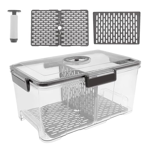 Bread Box for Kitchen Countertop Large Bread Box Farmhouse Bread Container Bread Storage with Window Bread Holder Black