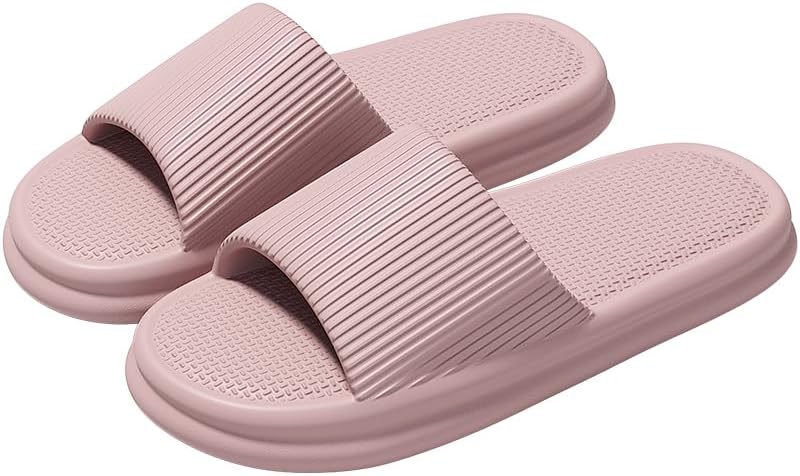 JIJIe Slippers for Men & Women, Soft Lightweight EVA Non-Slip, Perfect for Indoor, Bathroom, and Beach Use