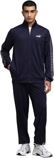 Men's Poly Tape Suit New Navy,L
