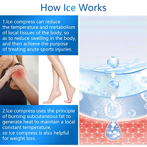 PASNOWFU Ice Cube Face Roller, Eyes and Neck, Brighten Skin & Enhance Your Natural Glow, Reusable Facial Treatment, Ice Cube Roller to Tighten Skin & De-Puff Eye Area, Cryotherapy for Face Ice(Pink)