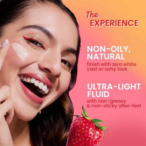 Dot & Key Strawberry Dew Tinted Sunscreen SPF 50+ Pa++++ - 01 Porcelain | Protection Against UA/UB | Broad Spectrum, Water & Sweat resistant | For All Skin Types | 50ml