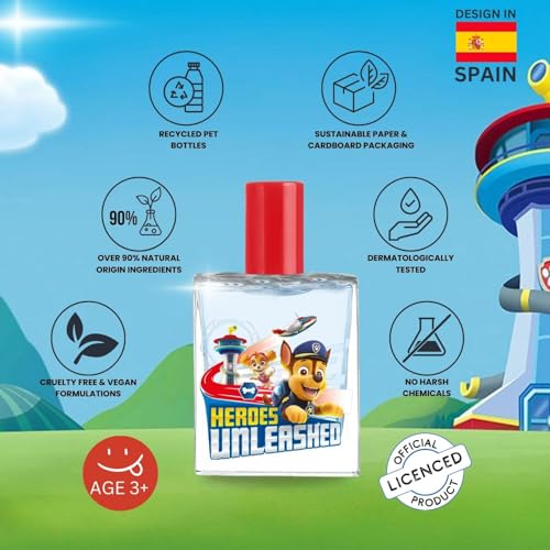 Air-Val Paw Patrol Eau De Toilette Perfume For Children, 30 ml