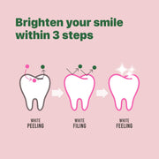 Euthymol Whitening Toothpaste 75 ml x 6, Toothpaste GMO Free Gluten Free Vitamin E, Plaque Removal, Antibacterial Toothpaste, White Clean Healthy Teeth, Refreshes Dental Care, Cleanliness Gums - Whitening Toothpaste 75 ml (6er Pack)