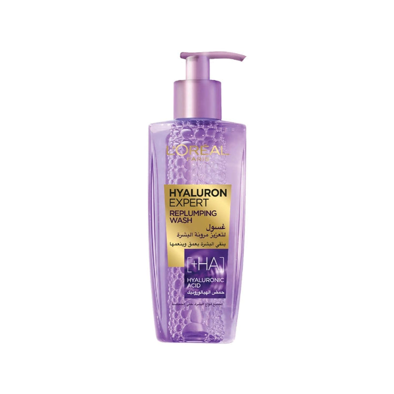 L’Oréal Paris Store Paris Hyaluron Expert Replumping Face Wash with Hyaluronic Acid, 200ml